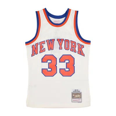 Mitchell & Ness Men's Basketball Tank Top Nba Off White Team Color Swingman Jersey Hardwood Classics 1985 No 33 Patr