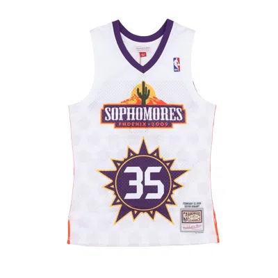 Mitchell & Ness Men's Basketball Tank Top Nba Rising Stars Sophomores Jersey Hardwood Classics No 35 Kevin Durant 20 In White