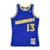 Mitchell & Ness Men's Basketball Tank Top Nba Road Jersey Hardwood Classics No 13 Sarunas Marciulionis 1990-91 Golwa In Royal