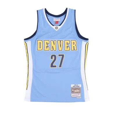 Mitchell & Ness Men's Basketball Tank Top Nba Road Jersey Hardwood Classics No 27 Jamal Murray 2016-17 Dennug In Original Team Colors