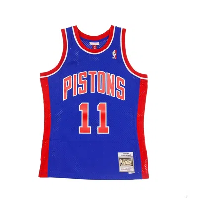 Mitchell & Ness Men's Basketball Tank Top Nba Swingman Jersey Hardwood Classics No 11 Isiah Thomas 1988-89 Detpit Ro In Original Team Colors