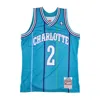 Mitchell & Ness Men's Basketball Tank Top Nba Swingman Jersey Hardwood Classics No 2 Larry Johnson 1992-93 Chahor Or In Original Team Colors