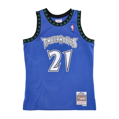 Mitchell & Ness Men's Basketball Tank Top Nba Swingman Jersey Hardwood Classics No 21 Kevin Garnett 2003-04 Mintim O In Original Team Colors