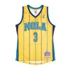 Mitchell & Ness Men's Basketball Tank Top Nba Swingman Jersey Hardwood Classics No 3 Chris Paul 2010-11 Neohor In Original Team Colors