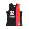 Mitchell & Ness Nba Swingman Jersey Miami Heat 2005-06 Shaquille Oneal In Black/black