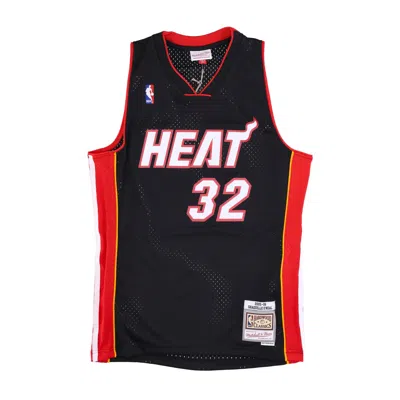 Mitchell & Ness Men's Basketball Tank Top Nba Swingman Jersey Hardwood Classics No 32 Shaquille O'neal 2005-06 Miahe In Original Team Colors