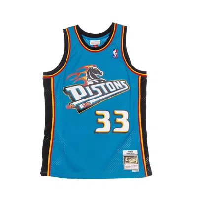 Mitchell & Ness Men's Basketball Tank Top Nba Swingman Jersey Hardwood Classics No 33 Grant Hill 1998-99 Detpit Road In Original Team Colors