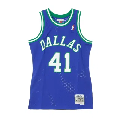 Mitchell & Ness Men's Basketball Tank Top Nba Swingman Jersey Hardwood Classics No 41 Dirk Nowitzki 1998-99 Dalmav R In Original Team Colors