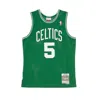 Mitchell & Ness Men's Basketball Tank Top Nba Swingman Jersey Hardwood Classics No 5 Kevin Garnett 2007-08 Boscel Ro In Original Team Colors