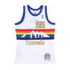 Mitchell & Ness Men's Basketball Tank Top Nba Swingman Jersey Hardwood Classics No 55 Dikembe Mutombo 1991-92 Dennug In Original Team Colors