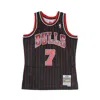 Mitchell & Ness Men's Basketball Tank Top Nba Swingman Jersey Hardwood Classics No 7 Toni Kukoc 1995-96 Chibul Alter In Original Team Colors