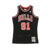Mitchell & Ness Men's Basketball Tank Top Nba Swingman Jersey No 91 Dennis Rodman 1997-98 Chibul Alternate Original In Original Team Colors
