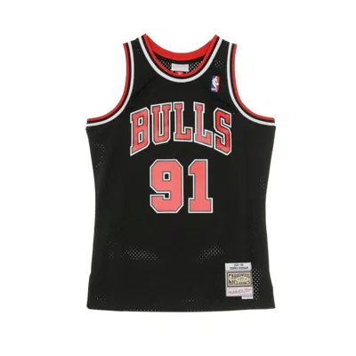 Mitchell & Ness Men's Basketball Tank Top Nba Swingman Jersey No 91 Dennis Rodman 1997-98 Chibul Alternate Original In Original Team Colors