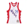 Mitchell & Ness Men's Basketball Tank Top Nba White Jersey All Star 2004 No 34 Ray Allen Team West White In White