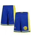 Mitchell & Ness Men's Big Boys And Girls Royal Golden State Warriors Hardwood Classics Swingman Shorts In Royal