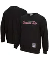 Mitchell & Ness Men's Black Alabama Crimson Tide Elite Script Pullover Sweatshirt In Black