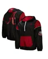 Mitchell & Ness Men's Black Alabama Crimson Tide Team 3.0 Anorak Half-zip Hoodie In Black
