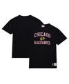 Mitchell & Ness Men's Black Chicago Blackhawks Legendary Slub T-shirt In Black