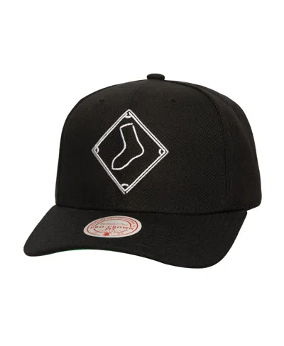Mitchell & Ness Men's Black Chicago White Sox Neon Logo Pro Crown Adjustable Hat