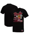 Mitchell & Ness Black New Jersey Devils Local Food T-shirt In Black