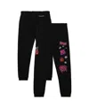Mitchell & Ness Men's Black New York Knicks Slap Sticker Sweatpants In Black