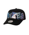 Mitchell & Ness Men's Black New York Yankees Hyper Type Pro Crown Snapback Hat In Black