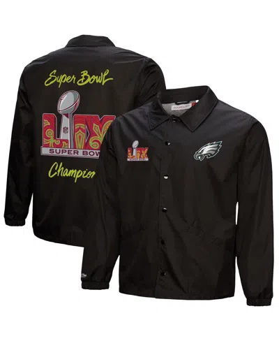 Mitchell & Ness Men's Black Philadelphia Eagles Super Bowl Lix