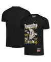 Mitchell & Ness Men's Black Pittsburgh Penguins Local Food T-shirt In Black