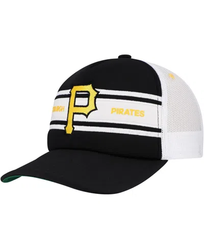Mitchell & Ness Men's Black Pittsburgh Pirates Sideline Trucker Adjustable Hat