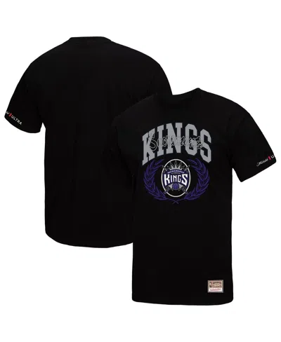 Mitchell & Ness Men's Black Sacramento Kings Nba X Michelob Ultra Rewind Ii T-shirt
