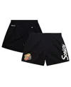 Mitchell & Ness Men's Black Seattle Supersonics Team Essentials Nylon Shorts In Black