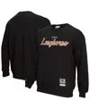 Mitchell & Ness Men's Black Texas Longhorns Elite Script Pullover Sweatshirt In Black