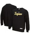Mitchell & Ness Black Usc Trojans Elite Script Pullover Sweatshirt In Black