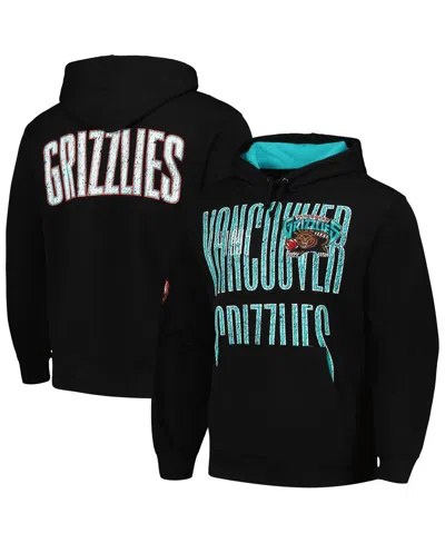 Mitchell & Ness Men's Black Vancouver Grizzlies Hardwood Classics Og 2.0 Pullover Hoodie