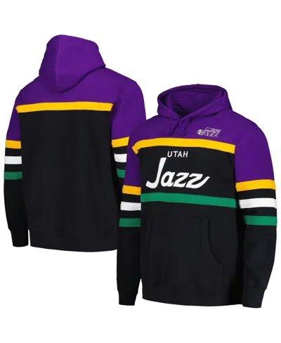 Mitchell & Ness Men's Hoodie Nba Head Coach Hoodie Utajaz Original Team Colors