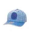 Mitchell & Ness Men's Blue Golden State Warriors Washed Out Tonal Logo Snapback Hat In Blue