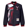 Mitchell & Ness Men's Bomber Jacket Nba Big Face 7.0 Jacket Chibul Black In Black