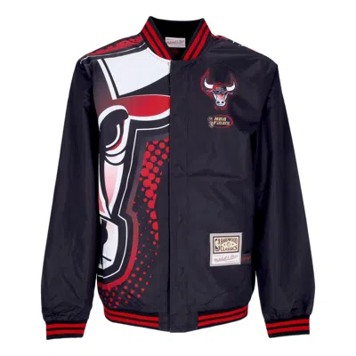 Mitchell & Ness Men's Bomber Jacket Nba Big Face 7.0 Jacket Chibul Black
