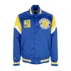 Mitchell & Ness Men's Bomber Jacket Nba Heavyweight Satin Jacket Golwar Original Team Colors In Original Team Colors