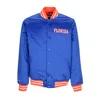 Mitchell & Ness Men's Bomber Jacket Ncaa Heavyweight Satin Jacket Flogat In Original Team Colors