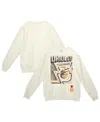 Mitchell & Ness Men's Cream Baltimore Orioles Sidewalk Sketch Pullover Hoodie