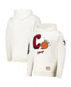 Mitchell & Ness Men's Cream Chicago Bulls Swagger Classic Chenille Pullover Hoodie In Cream