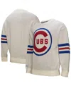 Mitchell & Ness Men's Cream Chicago Cubs Retro Pullover Sweater In Cream
