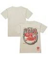 Mitchell & Ness Men's Cream Cincinnati Reds Cooperstown Collection Crown Jewels T-shirt In Cream