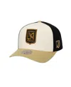 Mitchell & Ness Men's Cream Lafc Brushed Off Pro Crown Snapback Hat