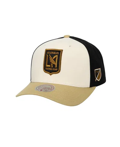 Mitchell & Ness Men's Cream Lafc Brushed Off Pro Crown Snapback Hat
