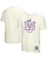 Mitchell & Ness Men's Cream Lsu Tigers Vintage Tone T-shirt In Cream