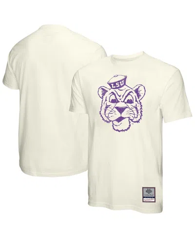 Mitchell & Ness Men's Cream Lsu Tigers Vintage Tone T-shirt