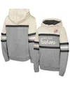 Mitchell & Ness Men's Cream New York Yankees Head Coach Pullover Hoodie In Cream