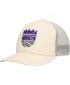 Mitchell & Ness Men's Cream Sacramento Kings Trucker Adjustable Hat In Cream